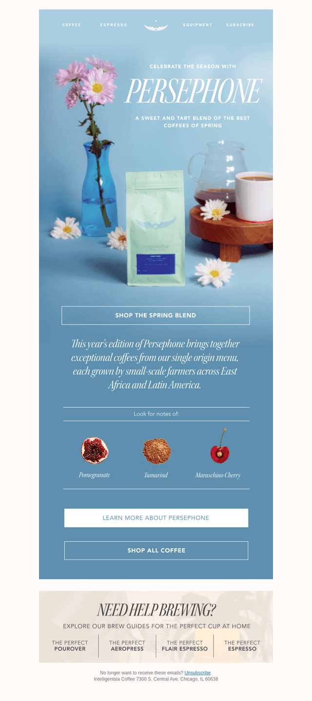 Our Bright & Sweet Spring Blend Is Here
