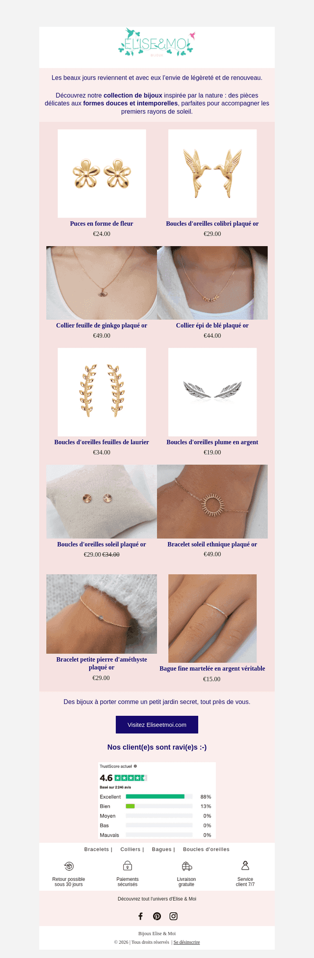 🌼 Découvrez notre collection printanière !