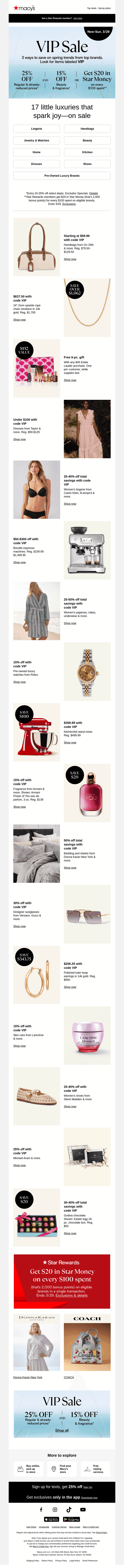 Everyday luxuries starting at $59.99 ✨