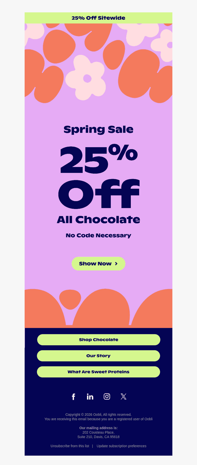 Oobli email from Fri, Mar 20, 2026