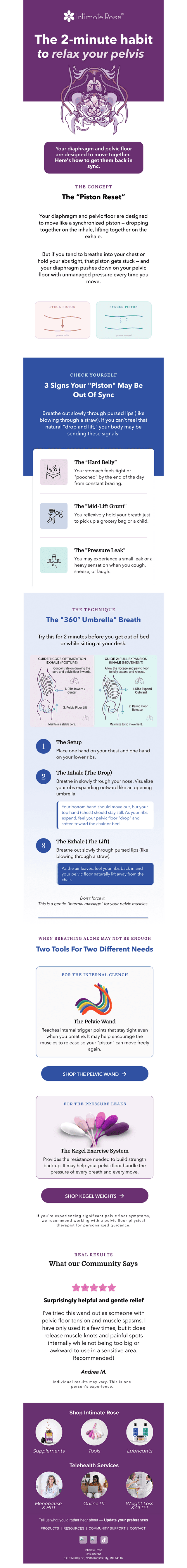 The 2-Minute Pelvic Reset 💜