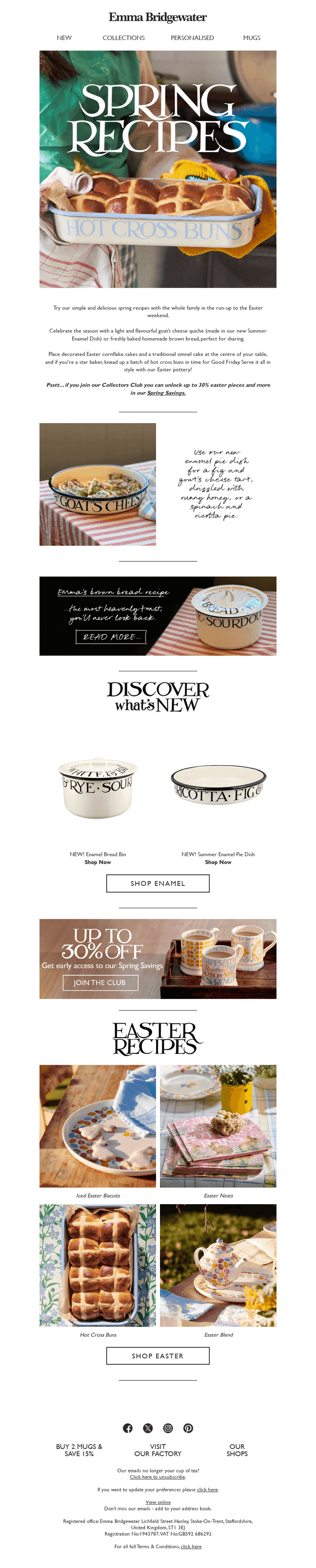 Emma Bridgewater email from Sat, Mar 21, 2026