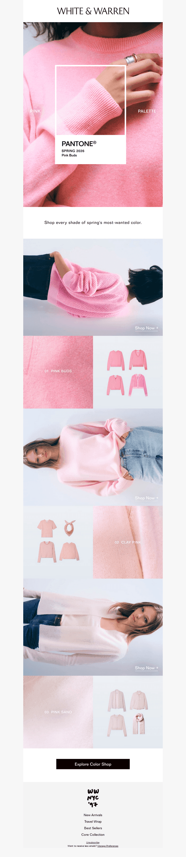 Perfect Pinks for Spring