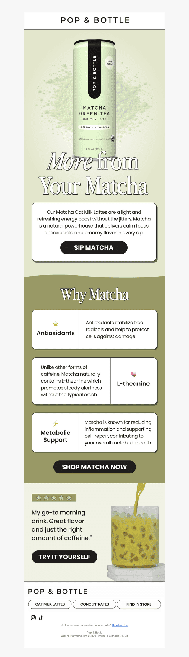 Why we’re obsessed with matcha 🍵