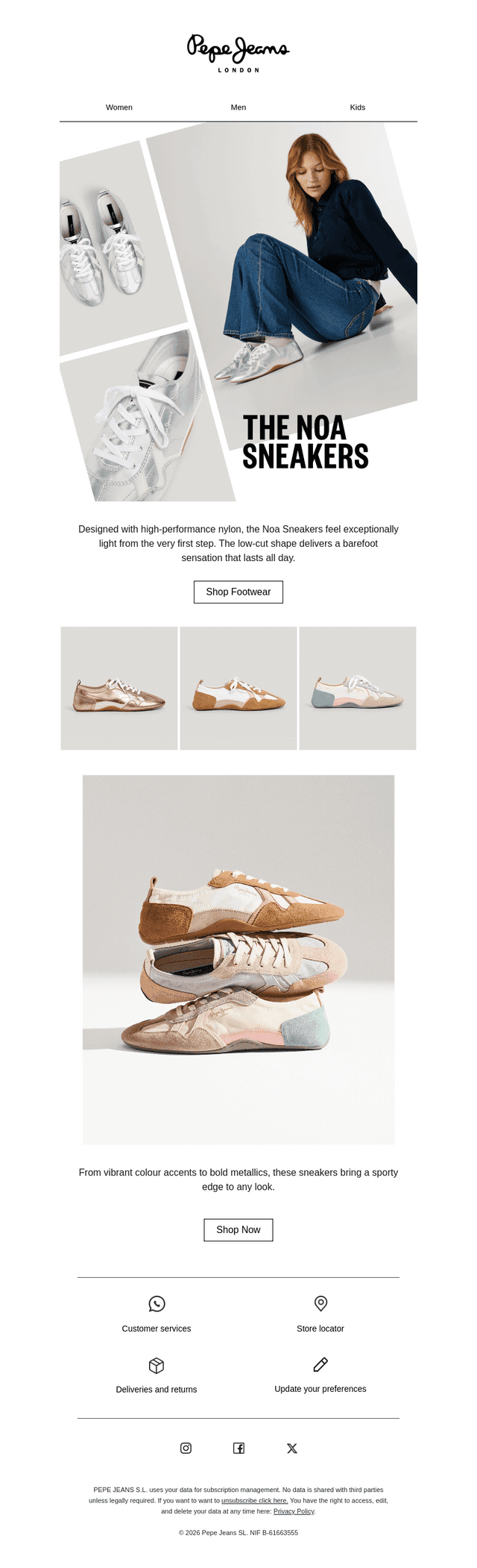 Meet the Noa sneakers