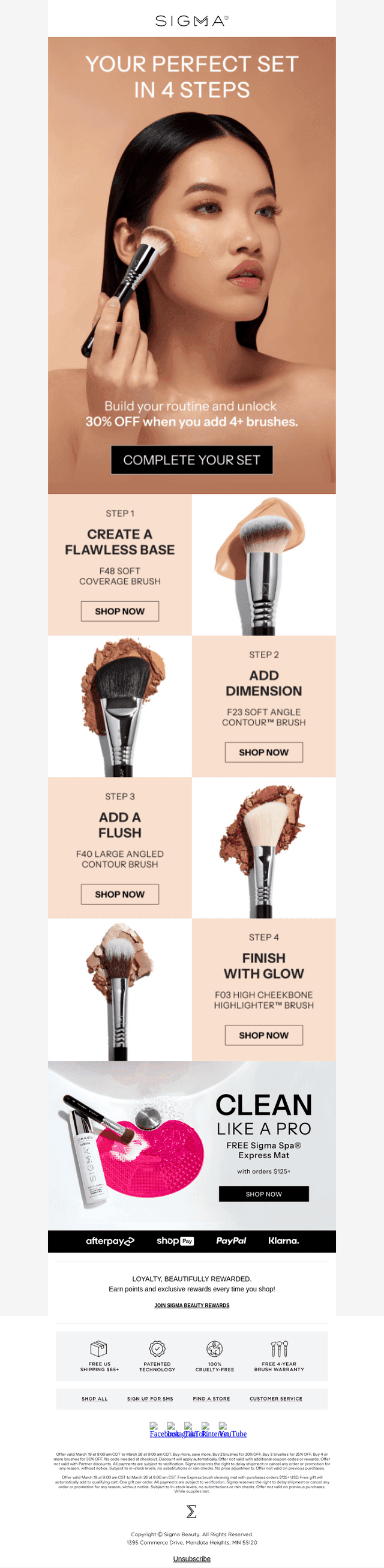 Unlock 30% Off Your Brush Set 🤎