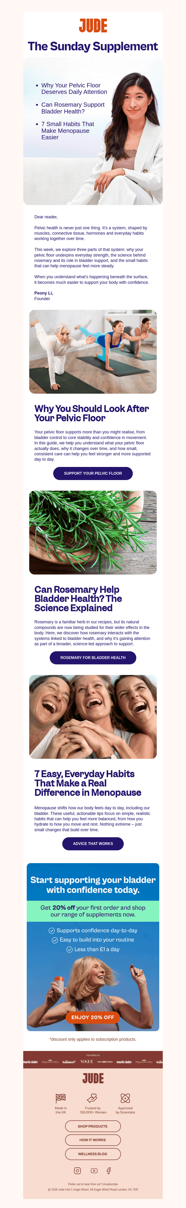 Are you looking after your pelvic floor?