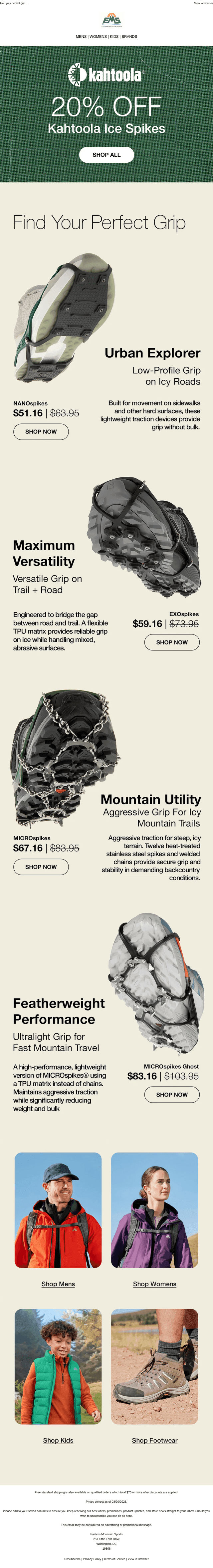 20% Off Kahootla Ice Spikes