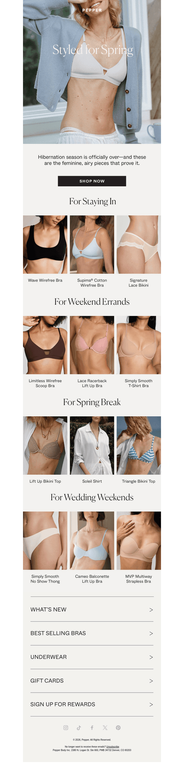 Your Spring Wardrobe? Ready When You Are.