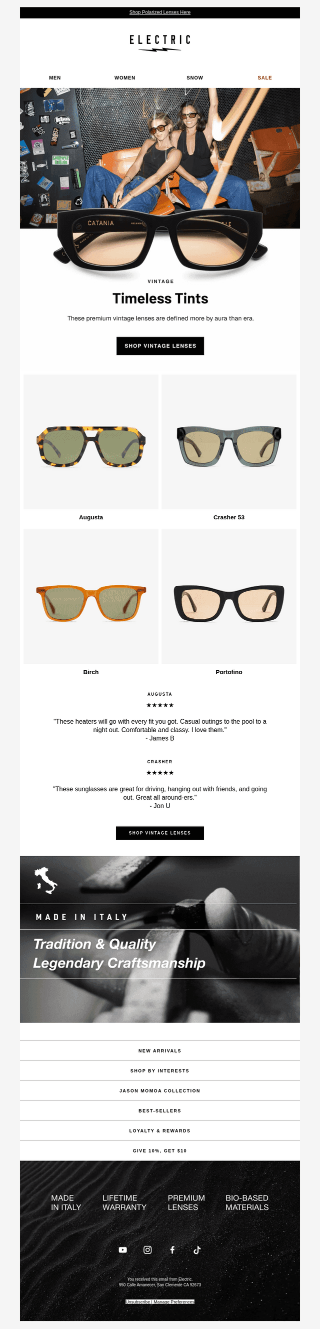 Timeless Lenses