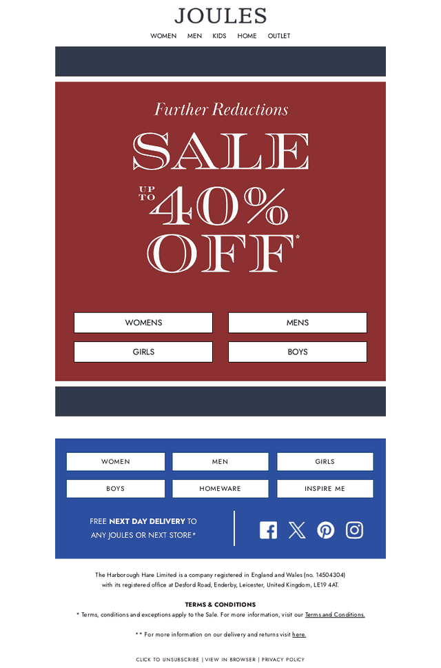 Joules email from Sun, Mar 22, 2026