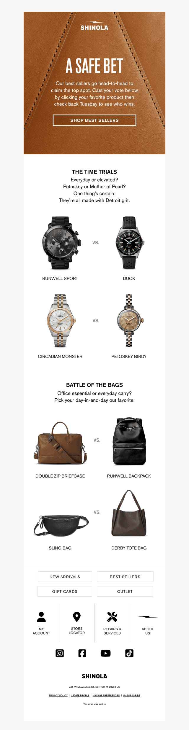 The Best Seller Bracket