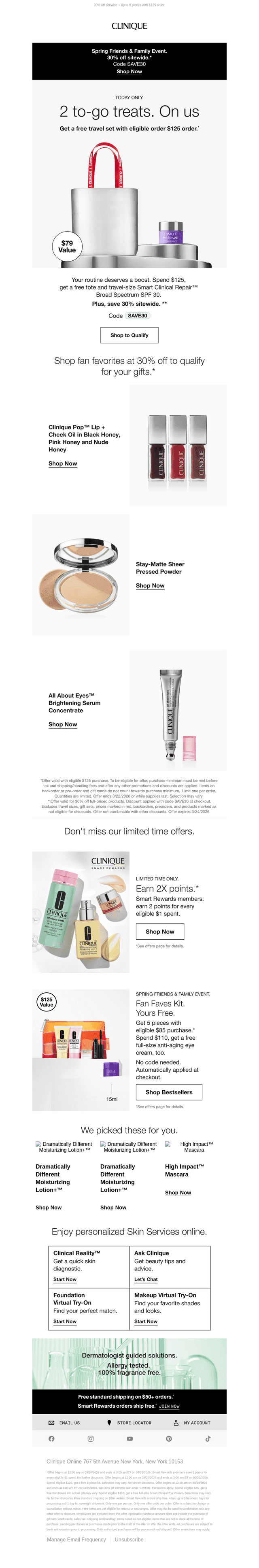 Last chance for extra gifts!