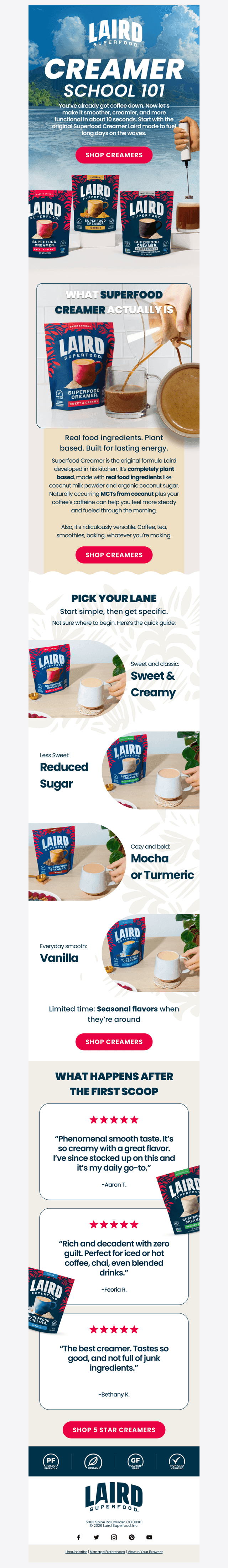 Creamer School: Your Coffee’s Missing This