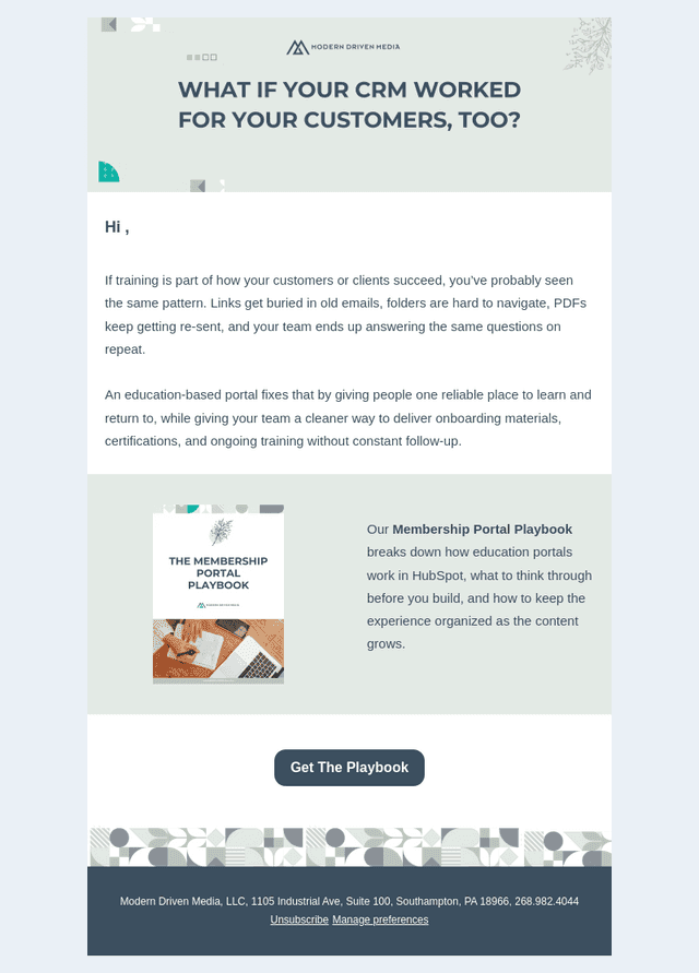 Making training easier for your customers