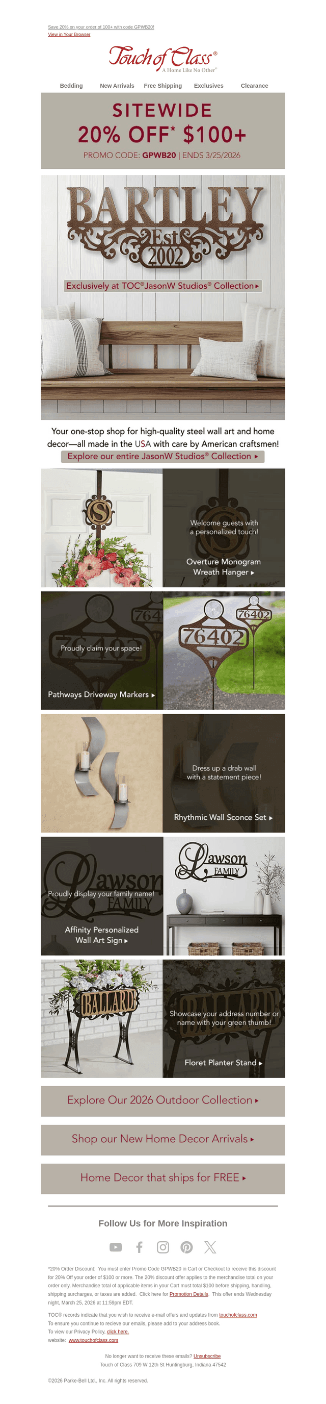 Personalize Your Space with Sitewide Savings