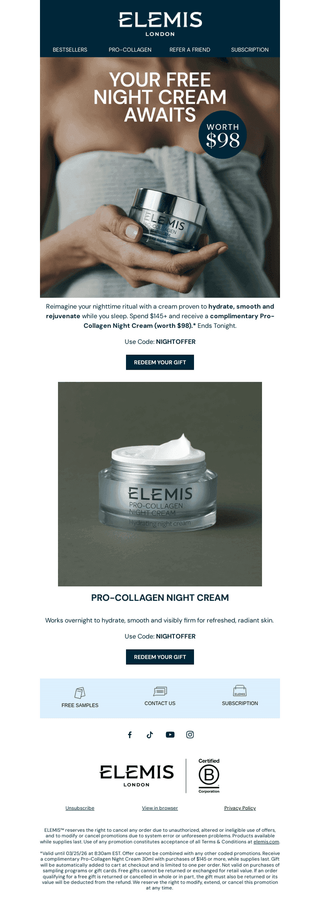 Indulge in Overnight Rejuvenation