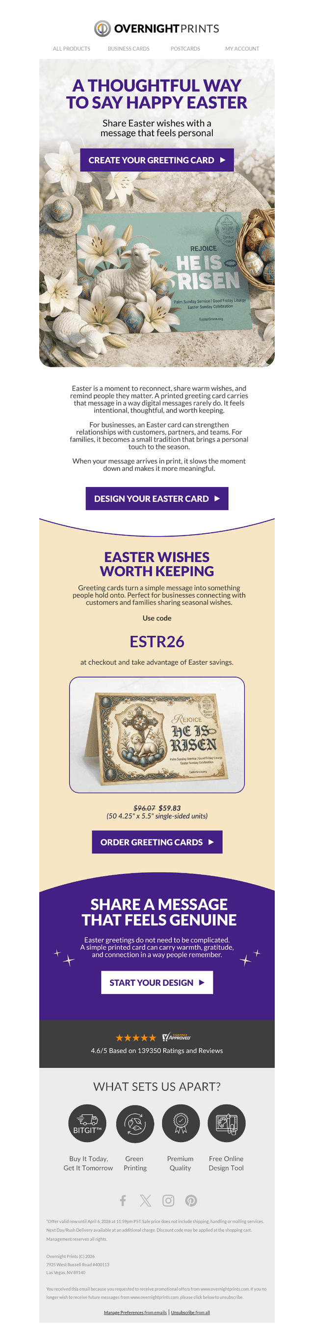Easter greetings that feel personal
