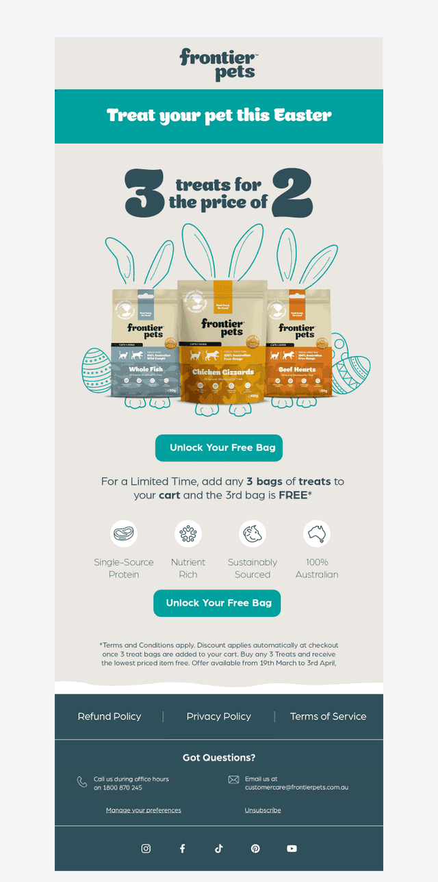 Still thinking some Easter treats? Now’s the time