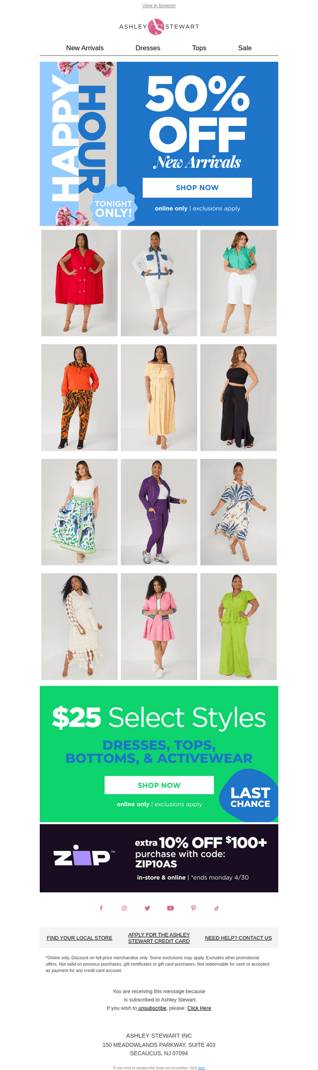 FINAL HOURS 🚨 50% off NEW Spring Styles 💐