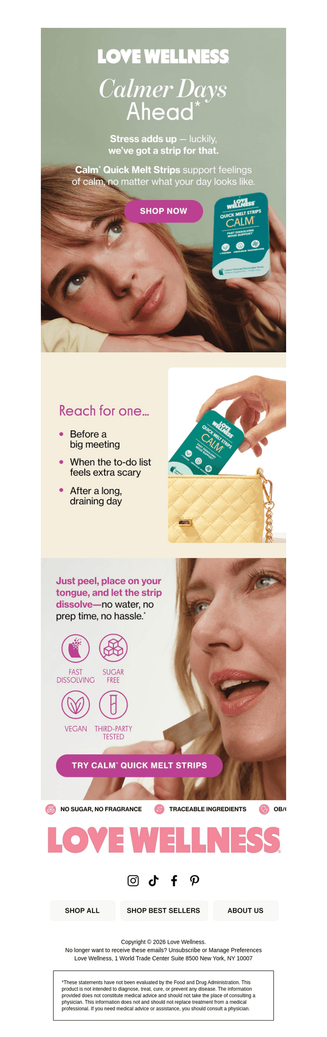 Keep calm & (take a) Quick Strip