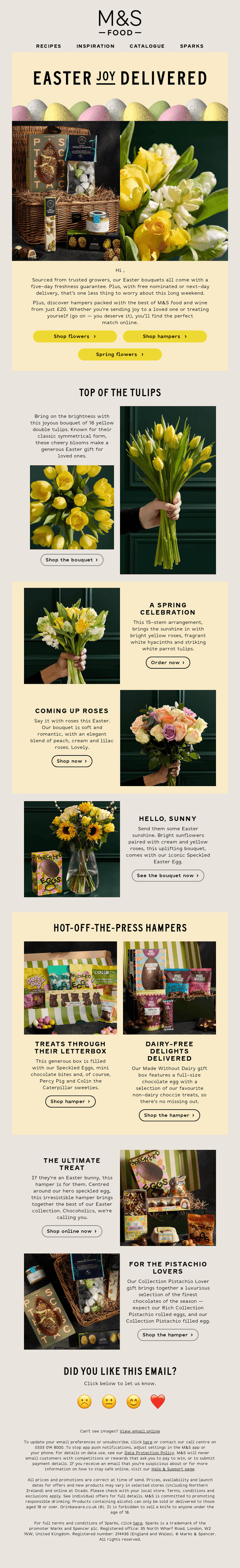 Easter, delivered to your door