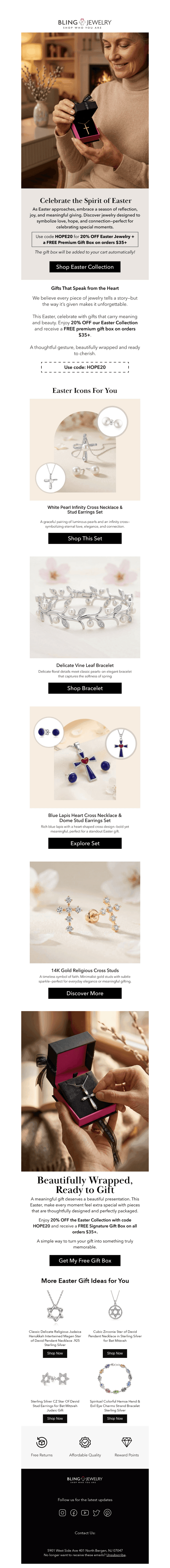 A Thoughtful Easter Gift Guide 🌷with 20% Off