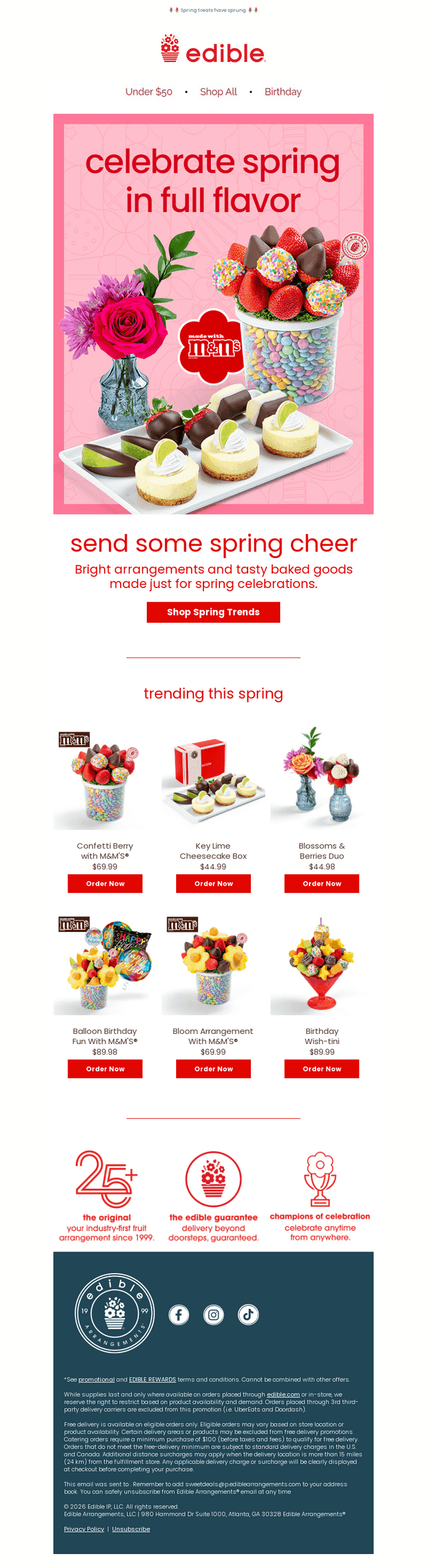 Buzzworthy spring gifts 🎉
