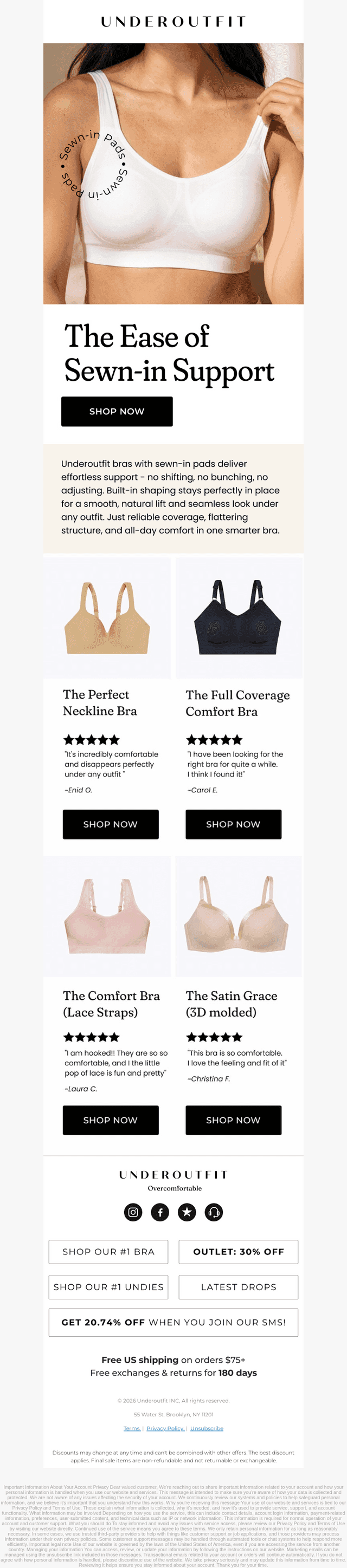 The Bra That Stays Put