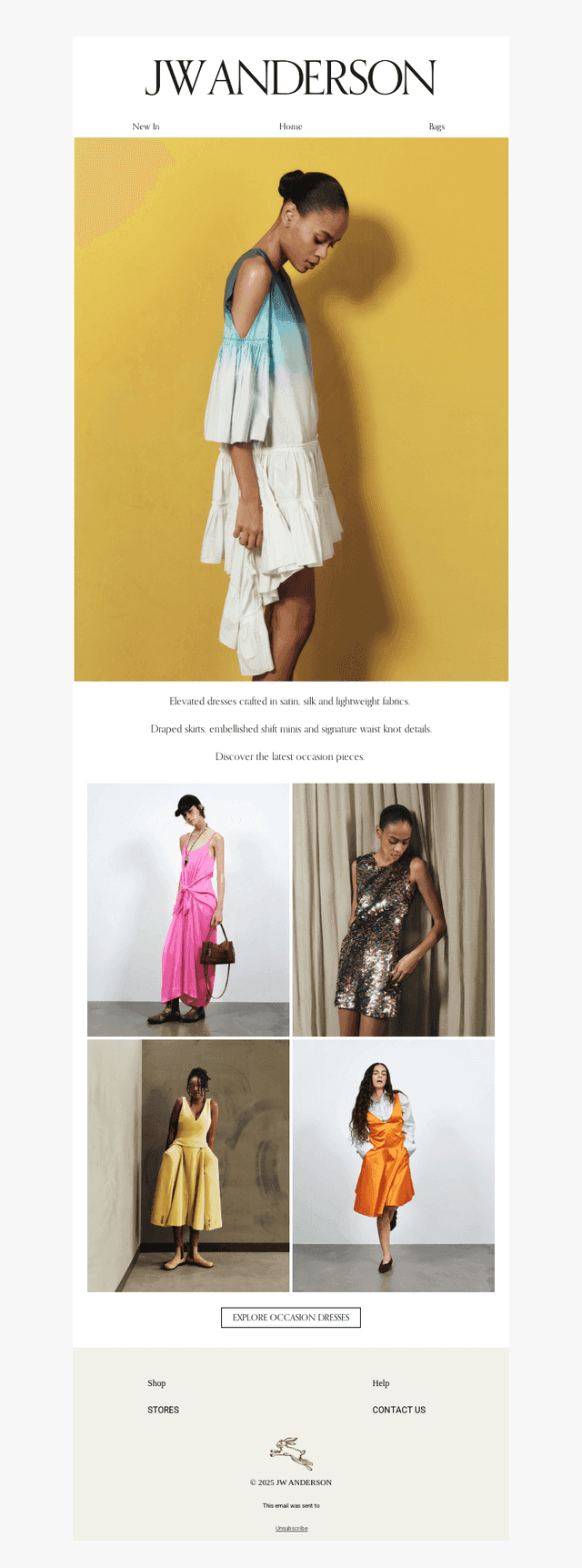 Discover dresses defined by silhouette