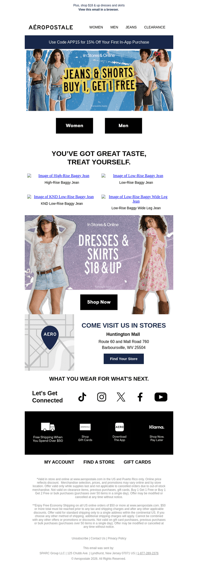 BOGO Denim For Your Spring Break Essentials✅