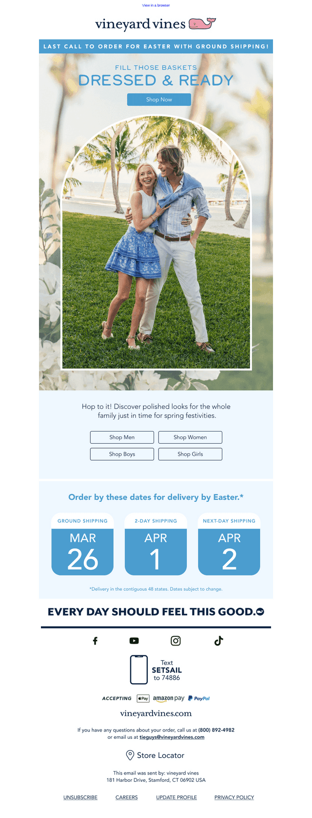 Vineyard Vines email from Thu, Mar 26, 2026