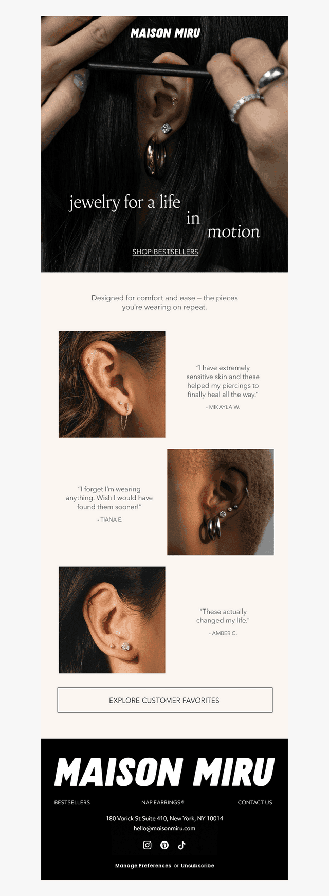 Jewelry, Designed With You in Mind