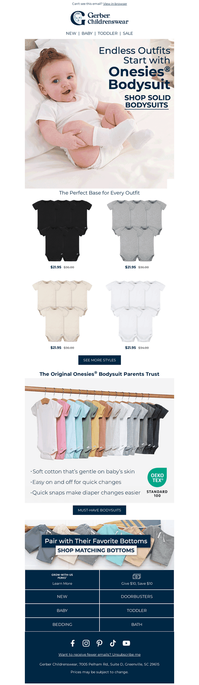 #1 Baby's Wardrobe Staple