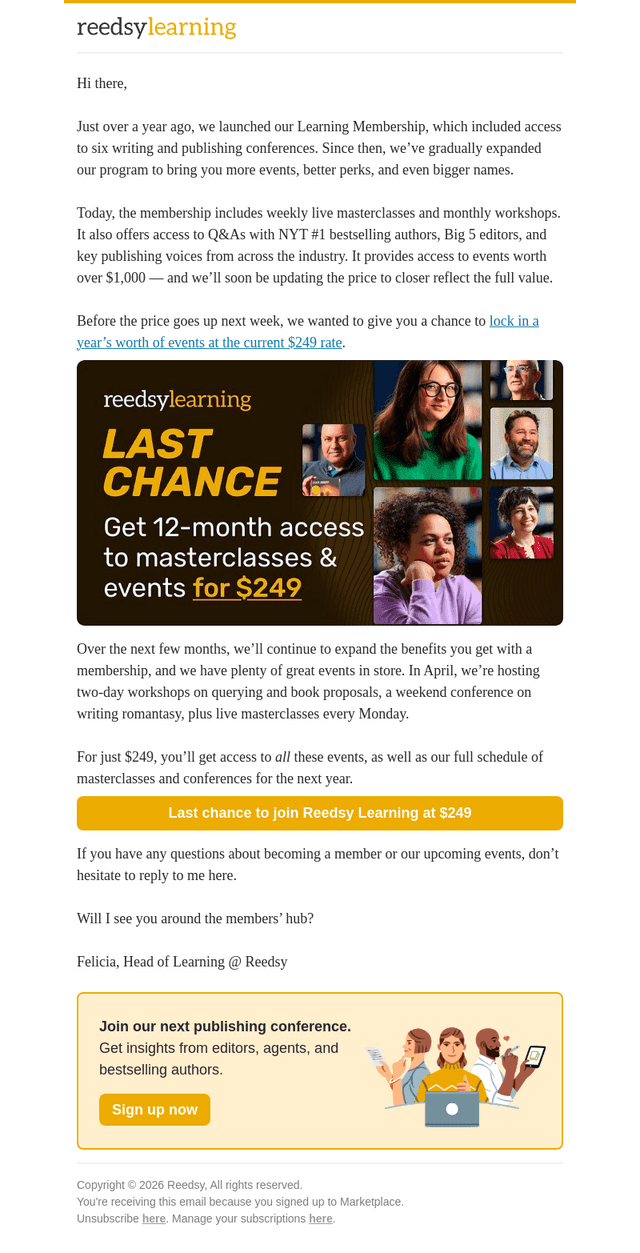 Tokened email from Thu, Mar 26, 2026