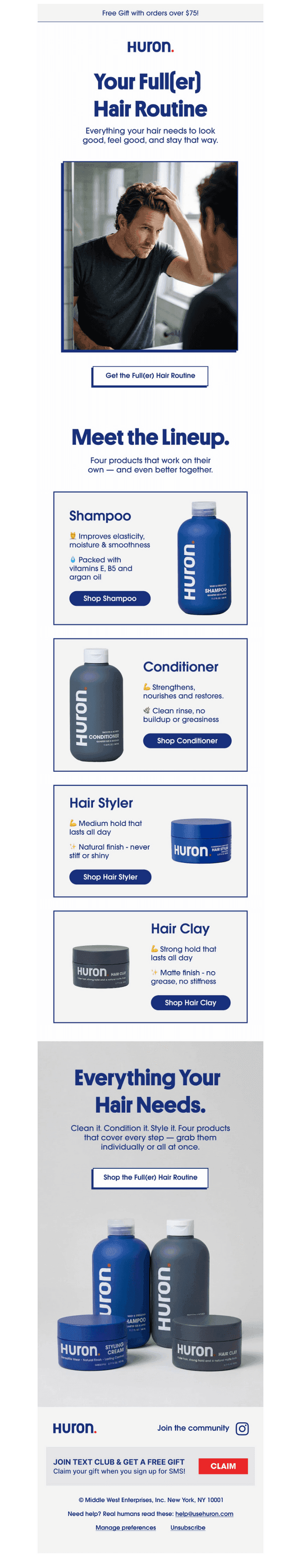 The Full(er) Hair Routine is here.