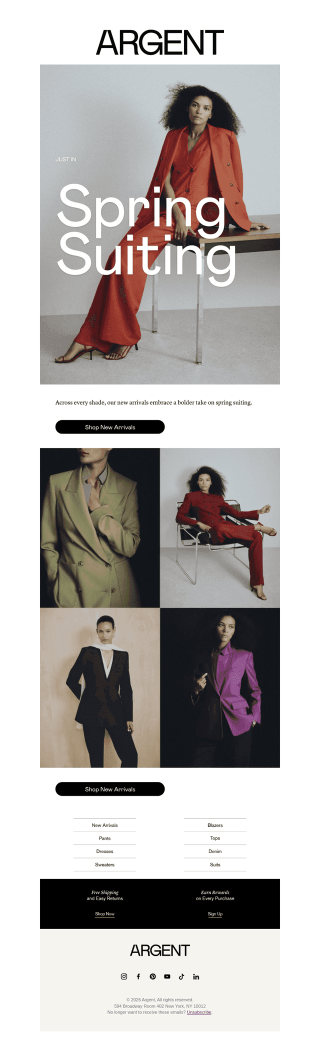 New, Now | Spring Suiting
