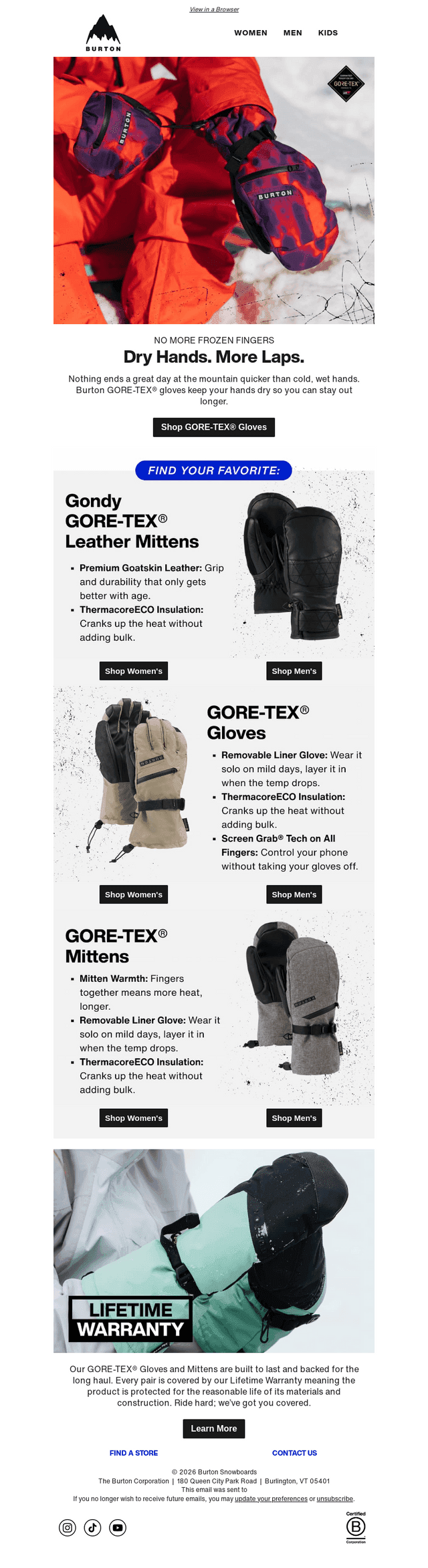 Cold fingers? Not with these.