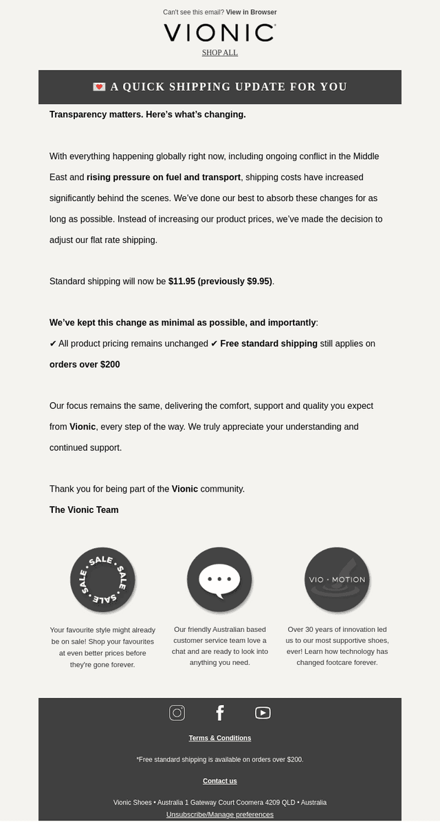 💌 A Quick Shipping Update for You