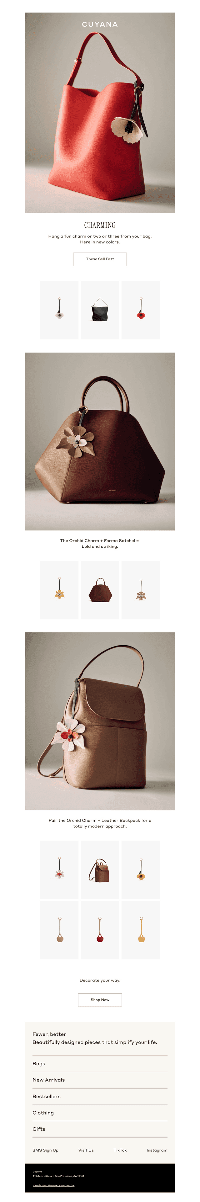 Restock Alert: Bag Charms