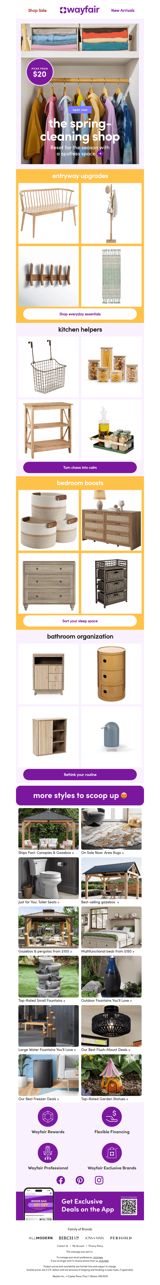 Wayfair email from Fri, Mar 27, 2026