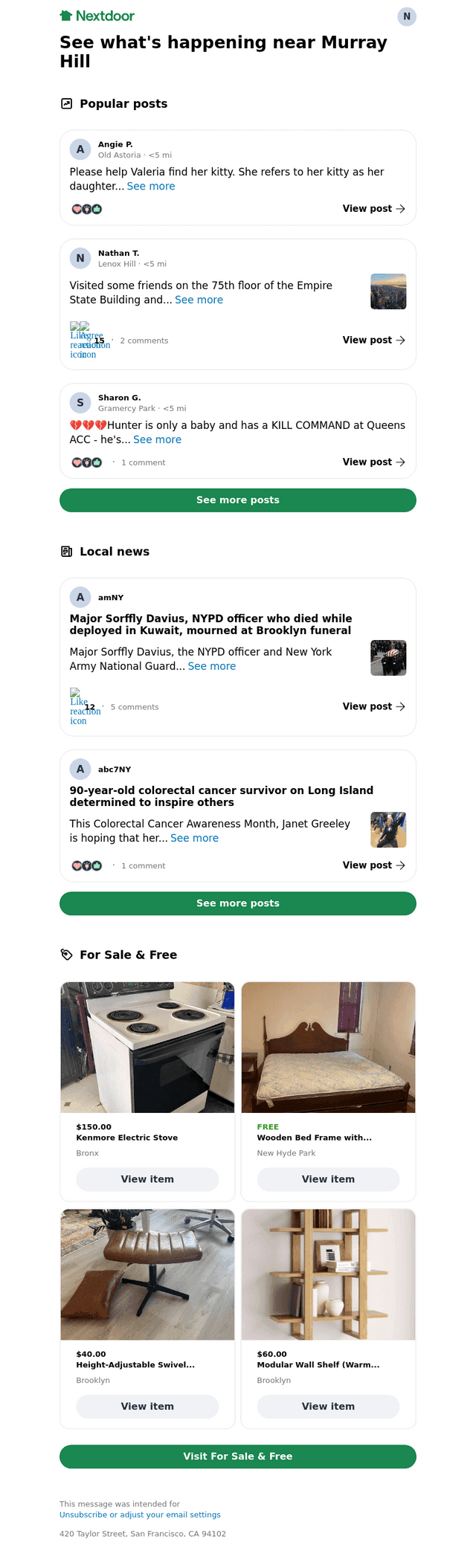 Next email from Fri, Mar 27, 2026