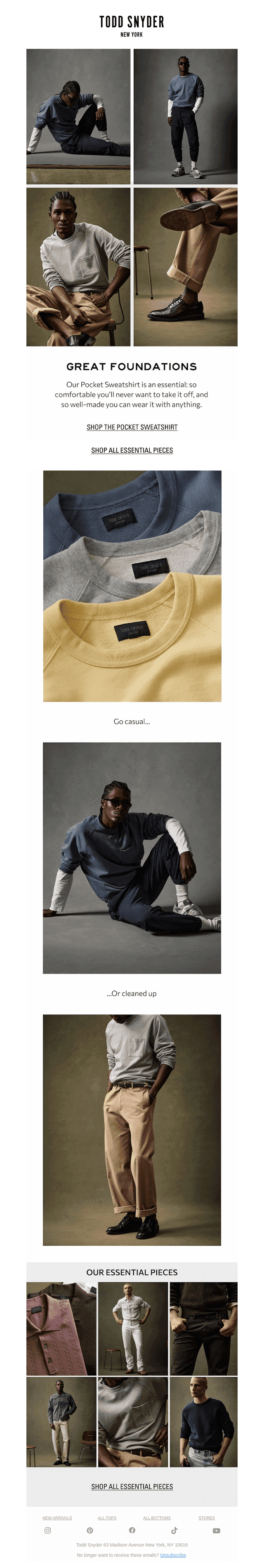 The Essential Pocket Sweatshirt