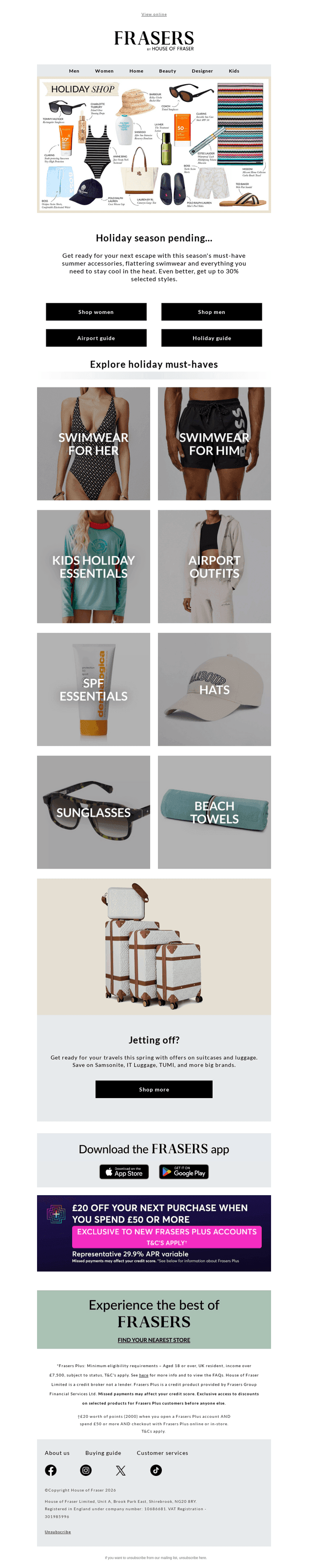 Your holiday essentials, sorted