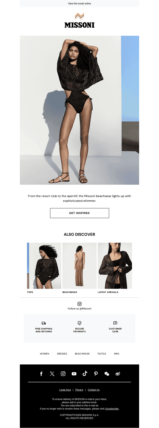 The beachwear beyond the beach