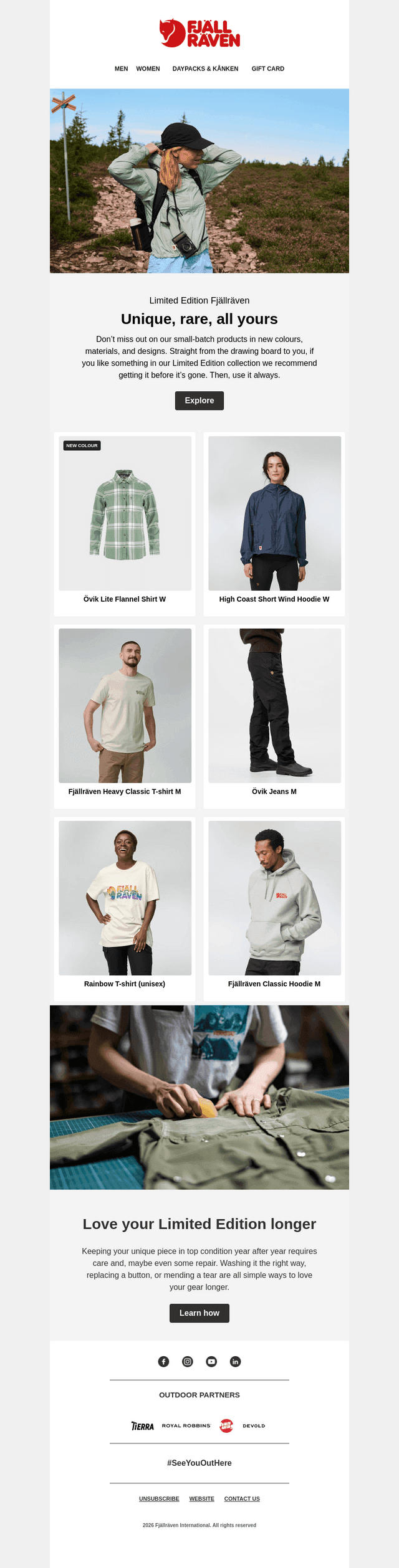 Limited Edition Fjällräven