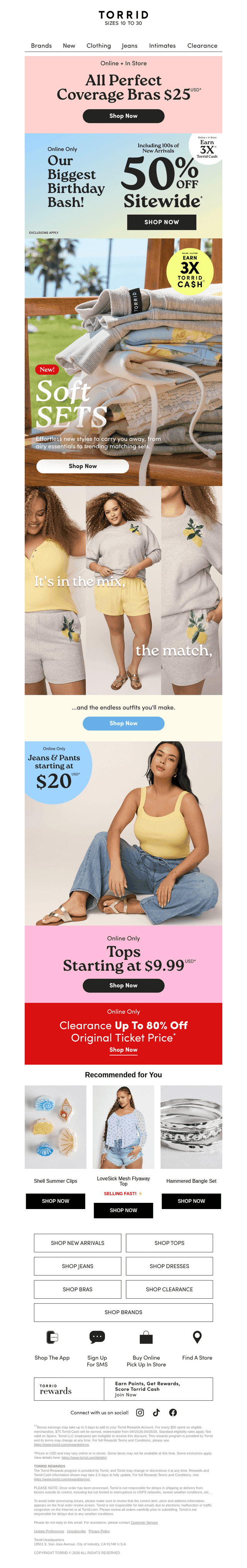 The cutest sets: NEW & 50% off!