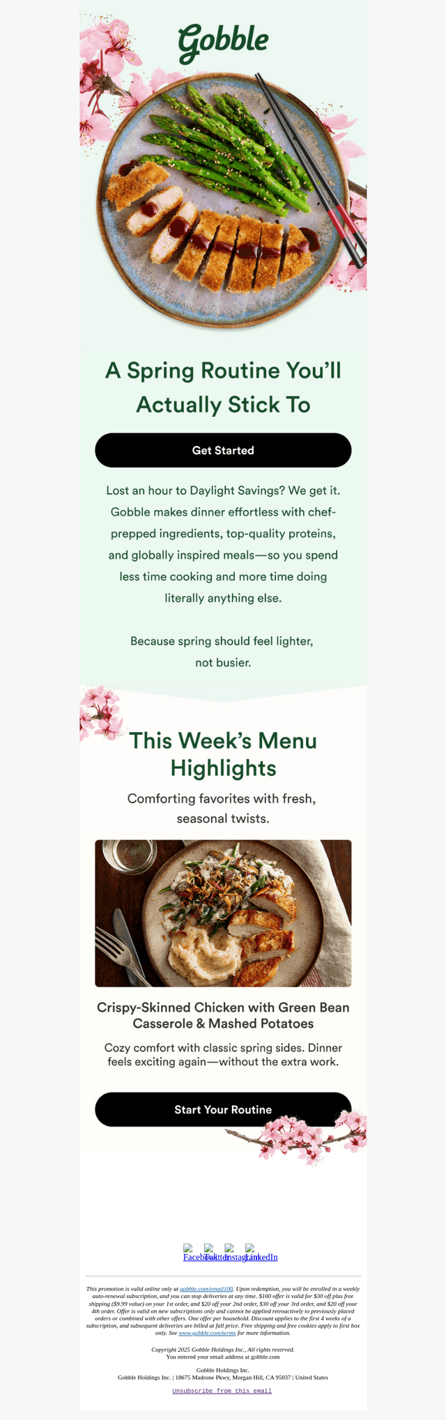 Dinner, Handled—Even When Spring Gets Busy