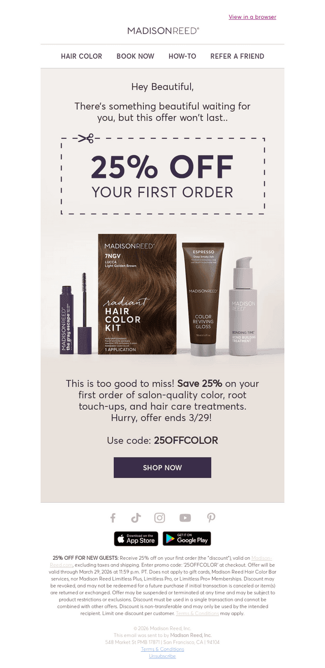 ENDING SOON!