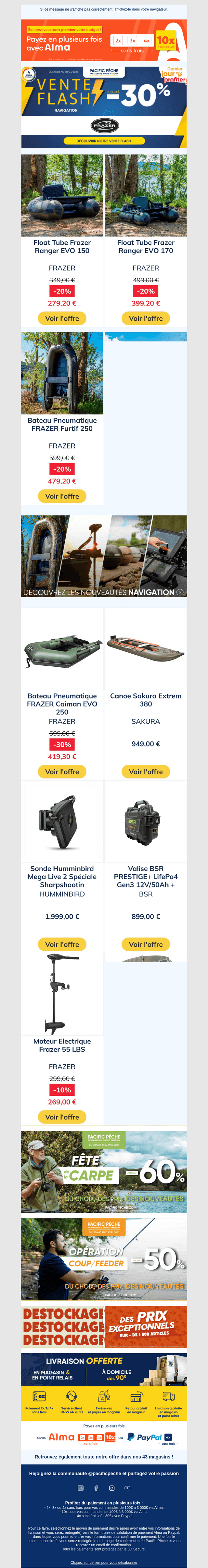 ⏳ Dernier jour de la vente flash
